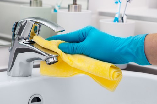 A clean, well-maintained home interior after domestic cleaning