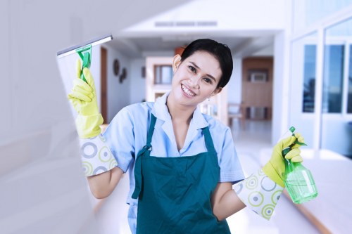 Deep one off cleaning service in a tidy modern kitchen